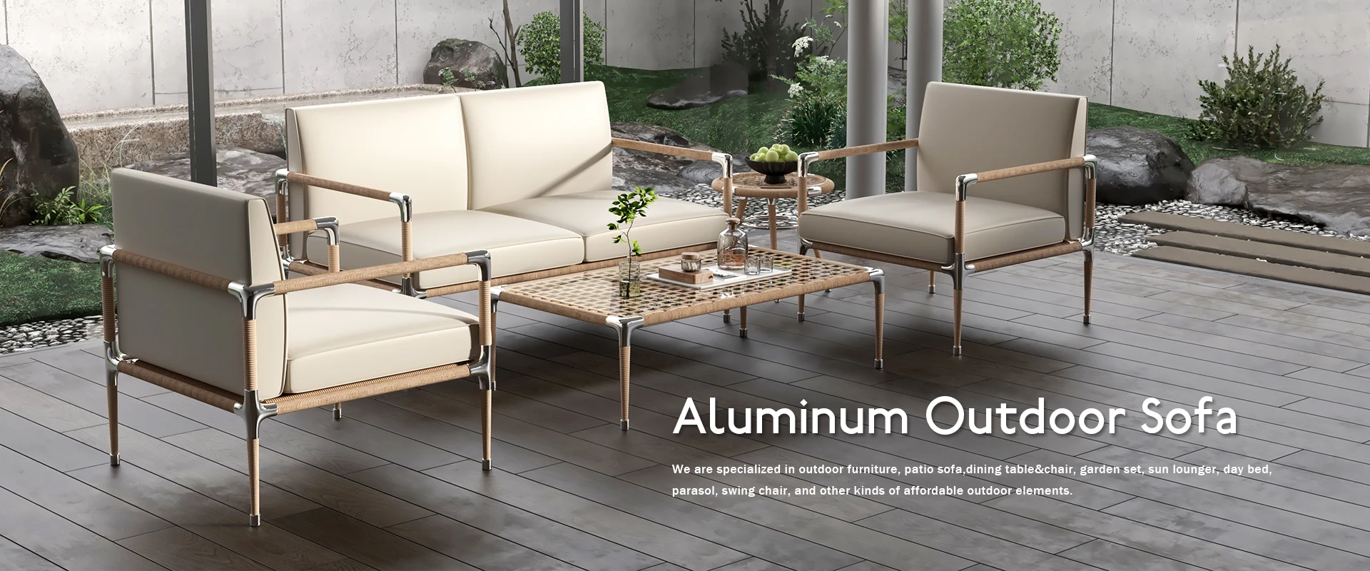 Aluminiumtillverkare utomhus