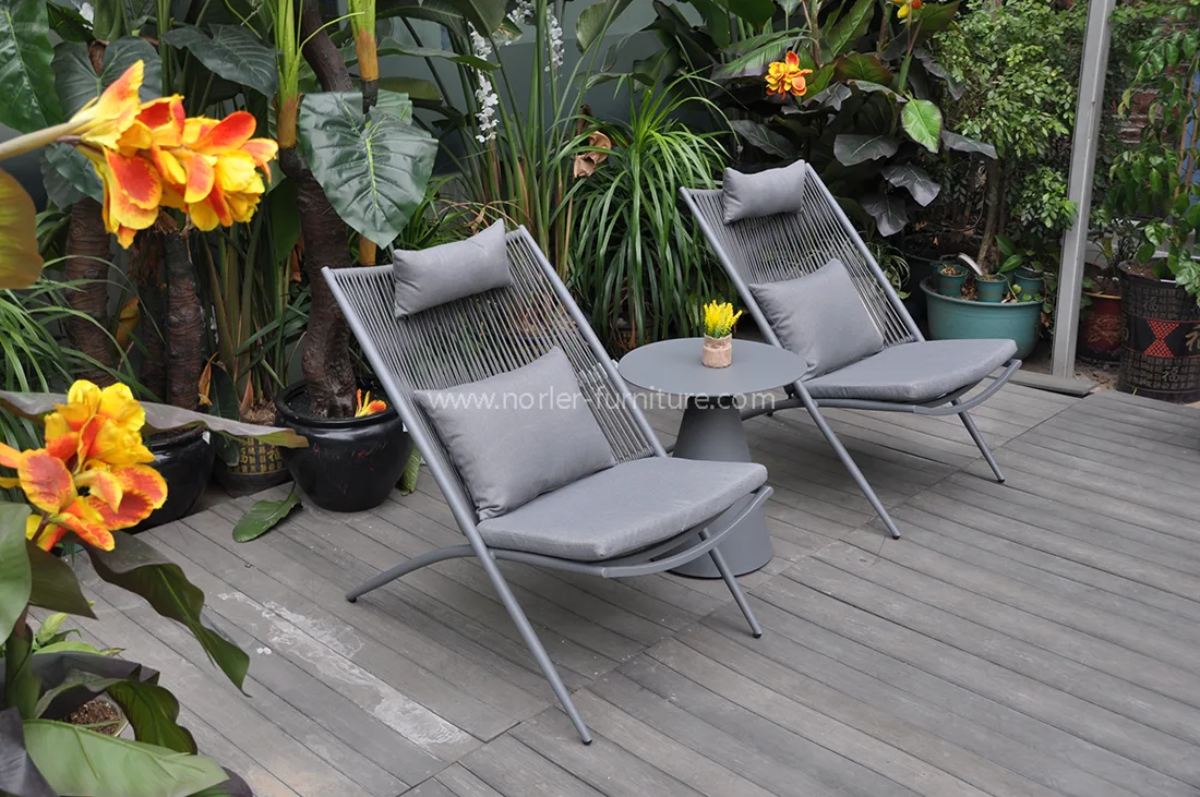 Modern Simple Outdoor Woven Balcony Set